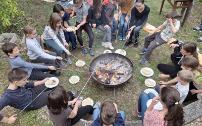 Évnyitó piknik a templomkertben